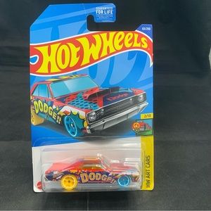 Hot wheels 68’ Dodge cart Art Car